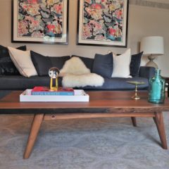 Eco-Friendly Walnut Slab Coffee Table-Rustic Elements Furniture