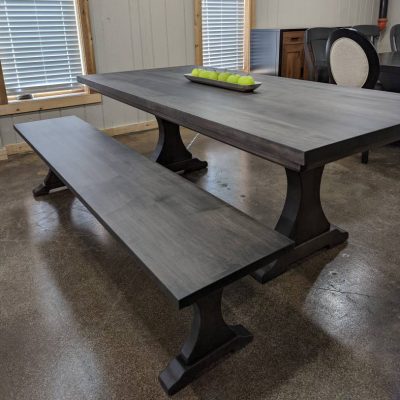 Rustic Elements - Craftsman Pedestal Table