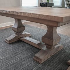 Rustic Elements Furniture Anchor Pedestal Table