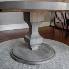 Rustic Elements Furniture - Round Anchor Pedestal