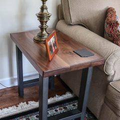 Rustic Elements Furniture - Custom Side Table