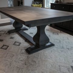Rustic Elements Furniture - Belly Pedestal Table