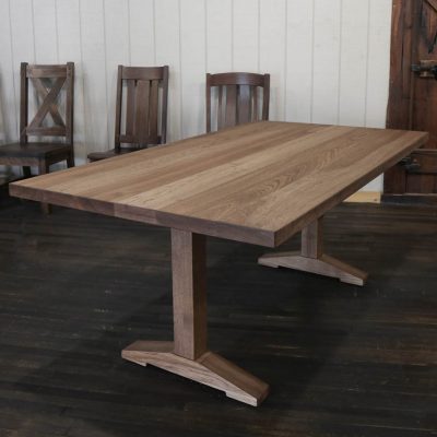 Rustic Elements Furniture - Wedgepost Table