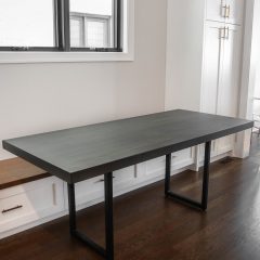 Picture Frame Metal Base Table