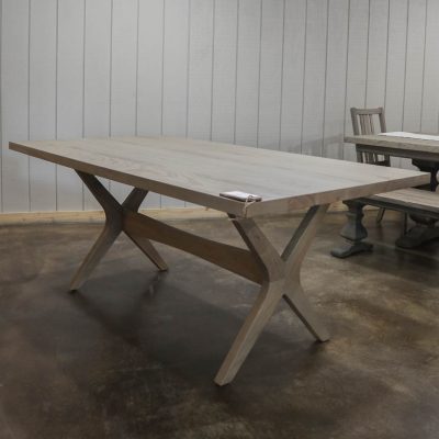 Rustic Elements Furniture - Brewer Pedestal Table