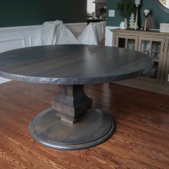 Rustic Elements Furniture - Anchor Pedestal in Hickory