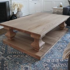 Rustic Elements Furniture - Anchor Platform Coffee Table