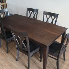 Rustic Elements Furniture - Tapered Four-Leg Table