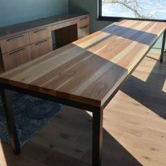 Rustic Elements Furniture - Custom Four-Leg Desk