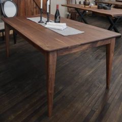 Tapered-Turned Four-Leg Table