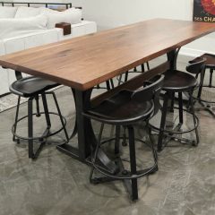 Rustic Elements - Arched Metal Table Set