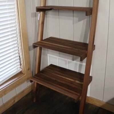 Ladder Bookshelf - Rustic Elements