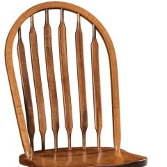 Rustic Elements Furniture Bent Paddle Side Chair
