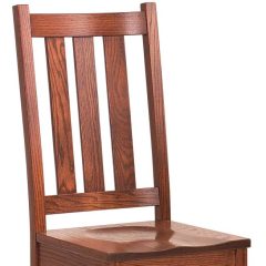 Rustic Elements Vintage Mission Side Chair