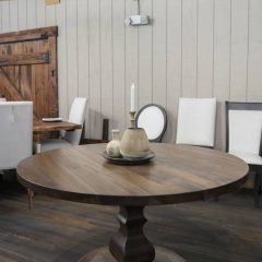 Rustic Elements - Tuscan Pedestal Table